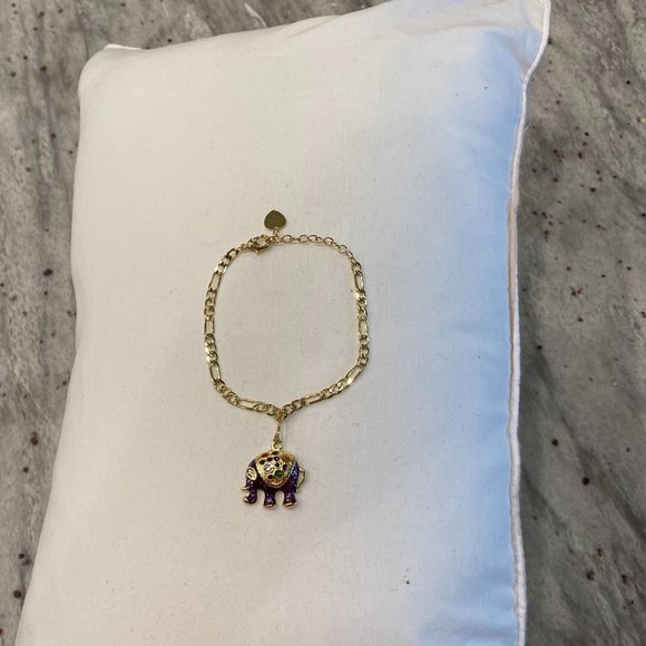 Purple Elephant Bracelet - Picture 3 of 5